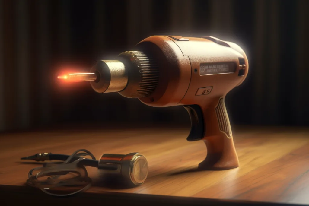 Décapeur thermique pour préparer une surface en bois avant décapage